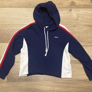 Levi old school cropped hoodie